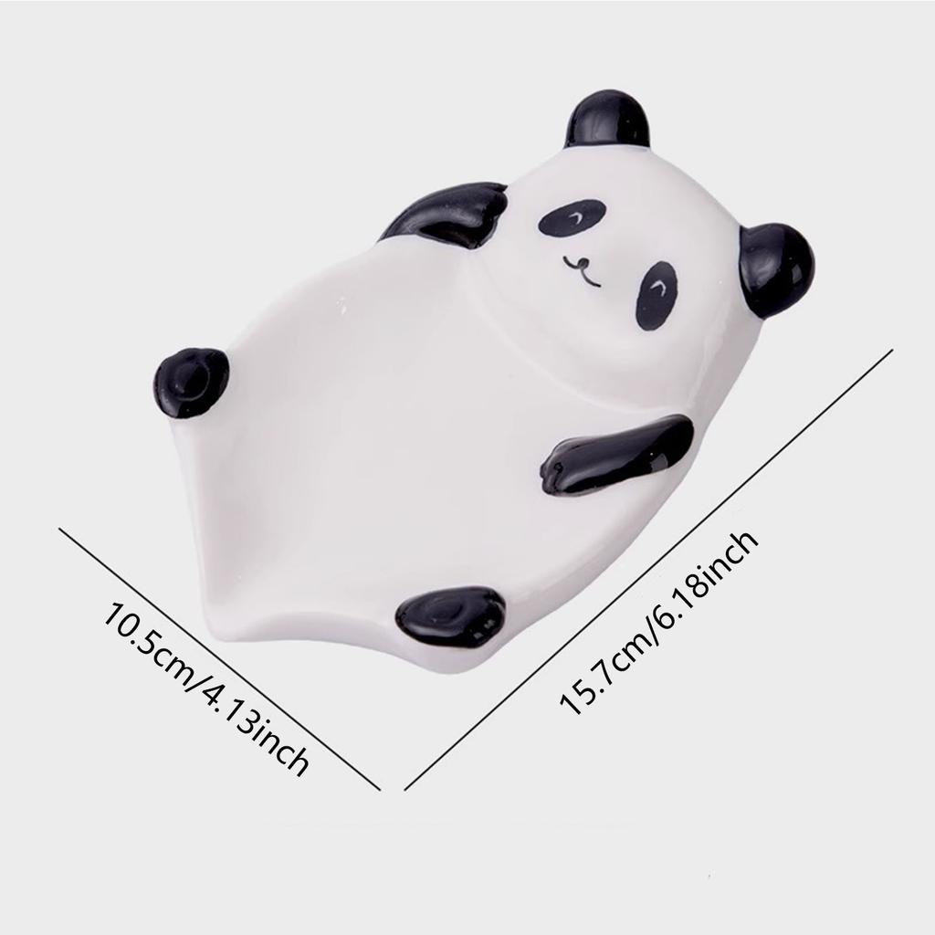 Home Ceramic Soap Dish Creative Cartoon Household Drain Soap Dish Bathroom Soap Storage Rack