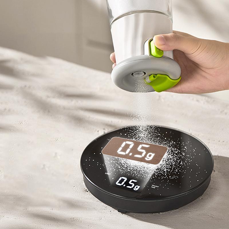 Seasoning Bottle With Precise Control Precision Salt Spice Shaker Set With Moisture-Proof For Camping For Salt For Quantitative