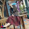 1939 Retro Artistic Xiangyunsha Printed Shirt Cardigan