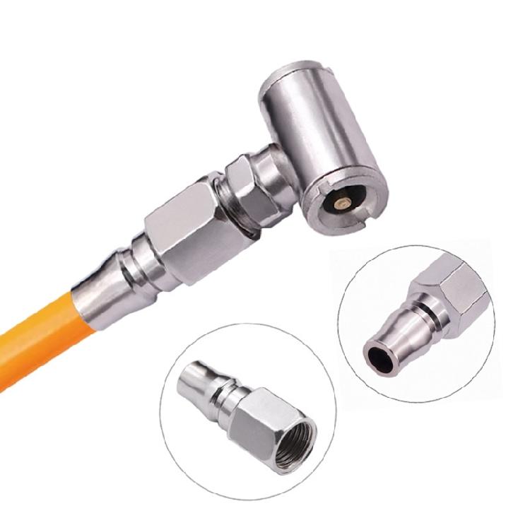 Car Pump Auto Repair Tool Valves Clip Air Pumps Chuck Clip Car Truck Tyre Tire Inflator Valves Connector