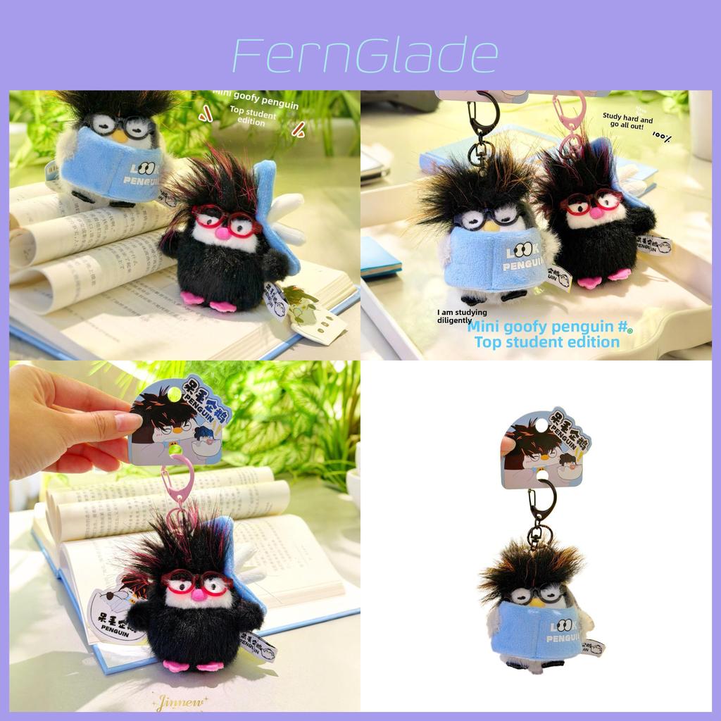 Plush Penguin Keychain With Cartoon Design For Gift And Collection