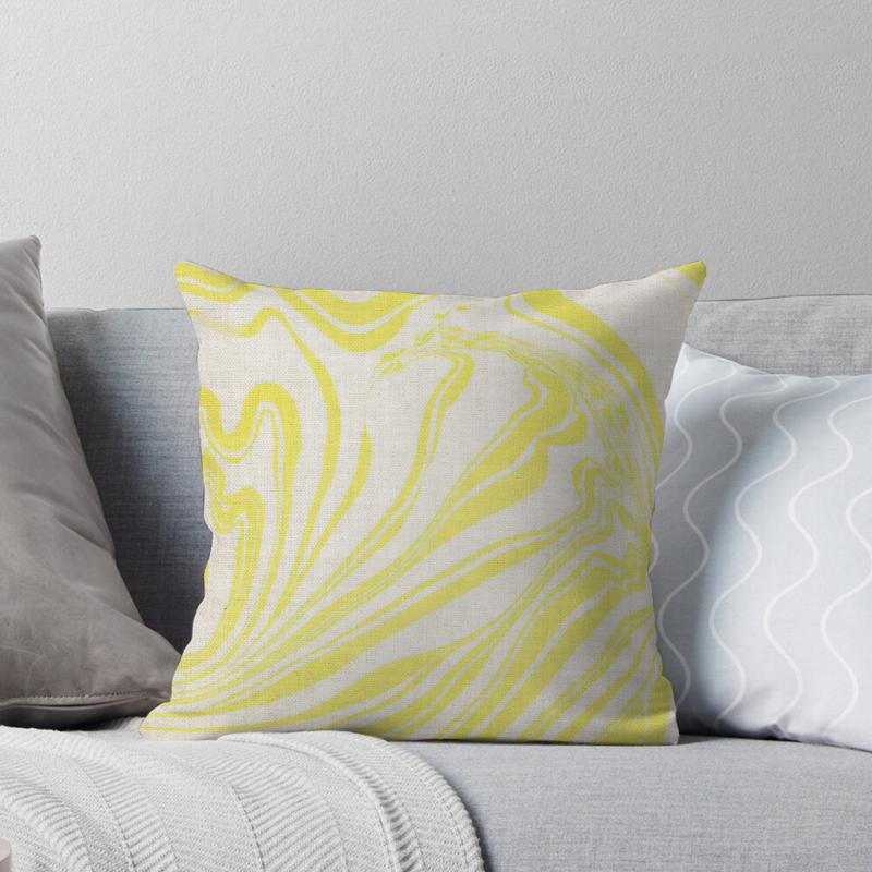 Home Decor Marble & Geode Patterned Decorative Pillow Covers Pattern Cushion Cover Suitable For Sofa Bedroom Car Pillow Cover