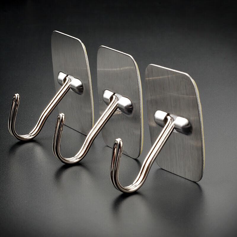 Yekee Y-9515 Stainless Steel Adhesive Hooks