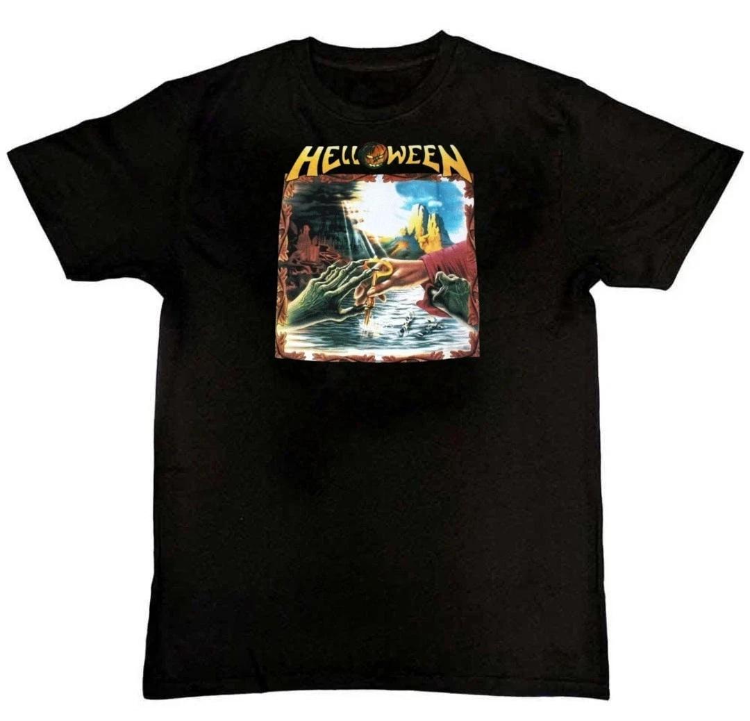 Men s and Women s T-shirts HELLOWEEN gardien des SEVEN KEYS Graphic Print Unisex T-Shirt S M L XL 2 3 4 XL XXXXL