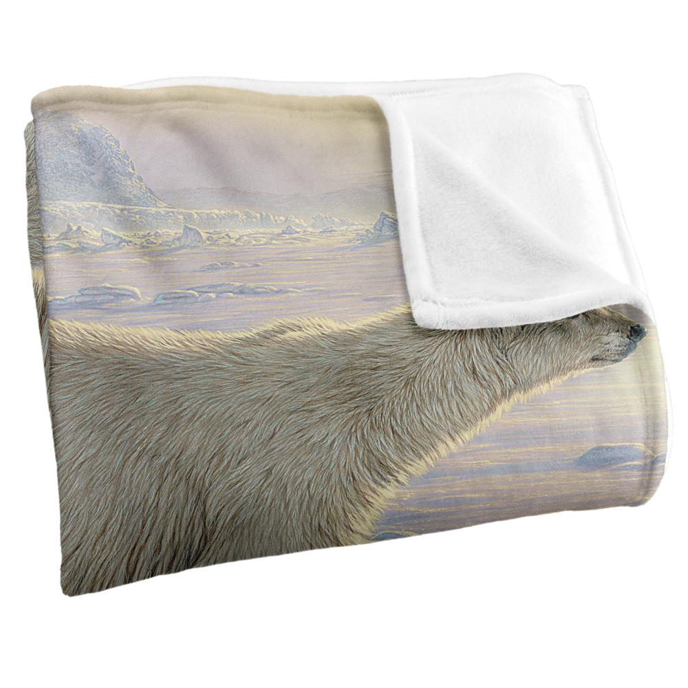 Wild Wings On The Edge 2 Silky Supersoft Blanket