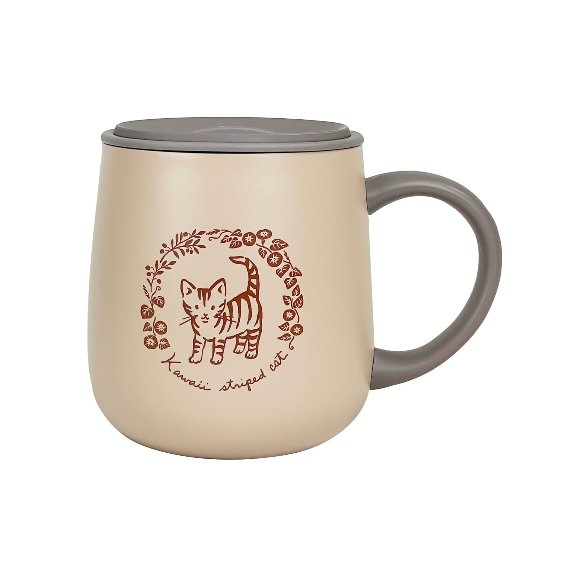

maebata nanineco Initial Mug (Striped Cat) 53229