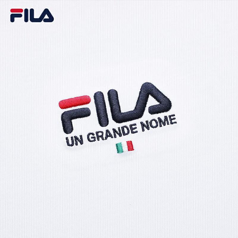 FILA Men's Breathable Pure Cotton Short Sleeve T-Shirt