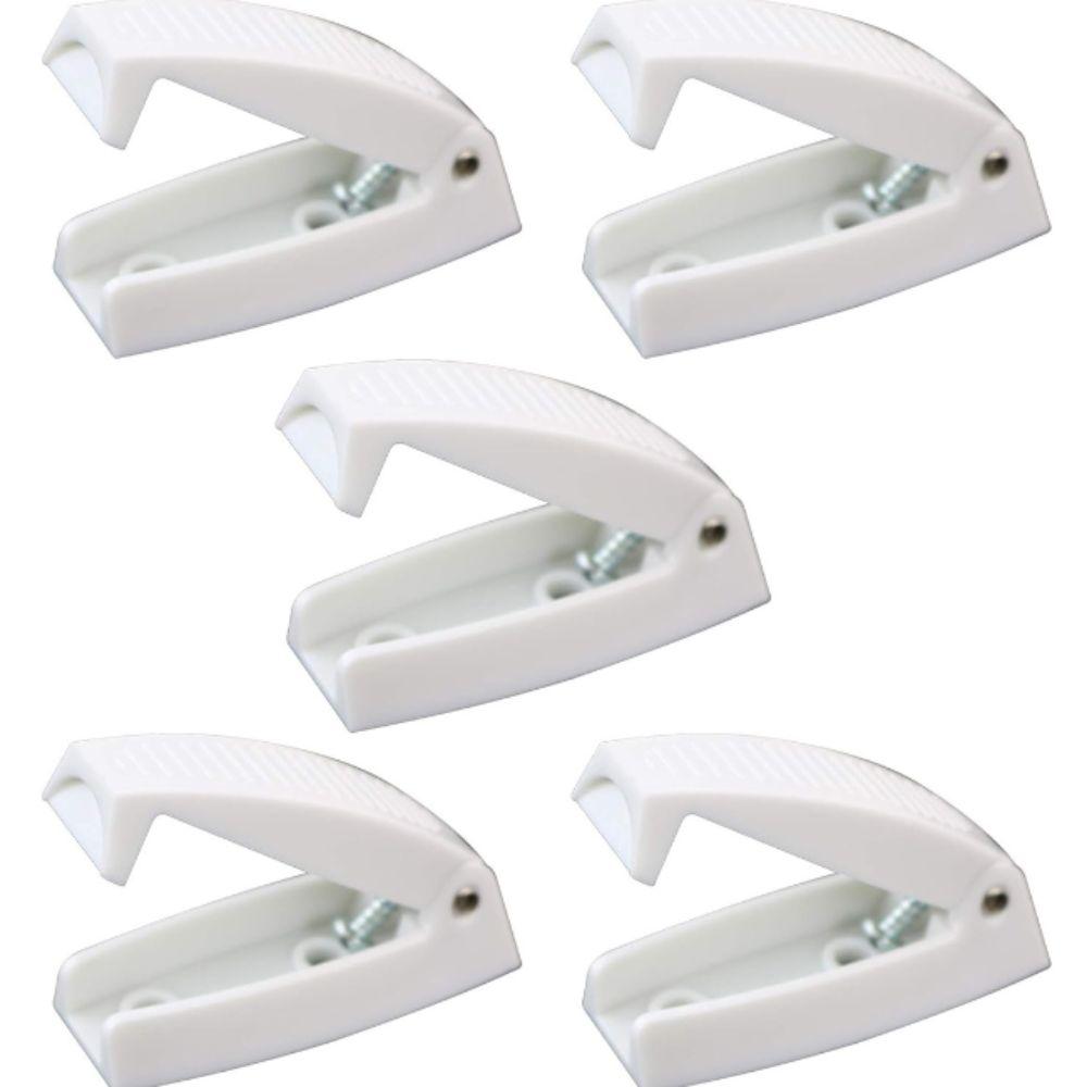 

5pcs White RV Door Hatch Universel Camper Door Latch for RV, Travel Trailer, Camper Vans
