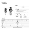 AFR2000 Air Pressure Regulator Filter with Oil-Water Separator
