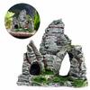 Decorazione Rocciosa in Resina per Acquario: Paesaggio Artificiale di Montagne e Acqua per Acquari