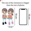 1 Set Hanging Legs Romantic Couple Showpiece | Cute Boy &Girl | Gift for Him/Her, Mother's Day,Home Décor, Living Room,