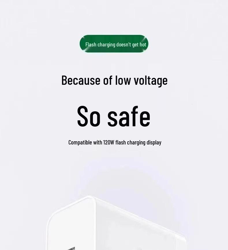 120W Super Fast Charger & Data Cable Set for OPPO, Huawei, Honor - Original Sealed.