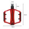 2Pcs Bicycle Pedals Bike Durable Universal Accessories Lightweight Flat Pedal Cycling