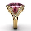 Viya Is On Sale, Large Pink Zircon Ring With Diamonds In Phnom Penh, And Direct Supply Of Exquisite Women'S Jewelry.