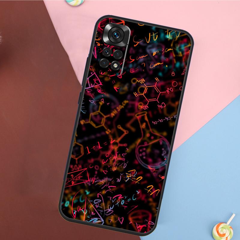 Biology and Chemistry Cover For Xiaomi Redmi Note 14 13 Pro 12 11 9 10 9S 10S 11S 12S Redmi 14C 10C 12C 13C Case