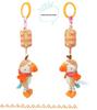 BBSKY Baby Animal Plush Wind Chime Ornament - Car & Bed Hanging Toy