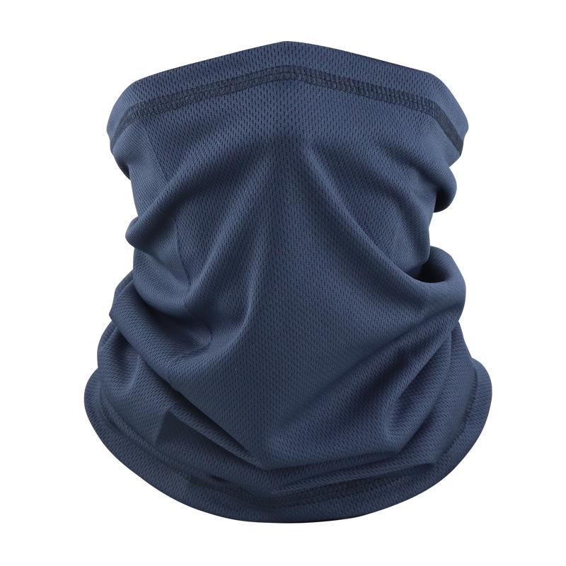 Breathable Quick-Dry Neck Gaiter: Outdoor Cycling Face Mask & Mesh Neck Warmer Headscarf