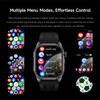 Military Grade Outdoor GPS Smart Watches Men Compass Heart Rate BT Call LED Flashlight IP68 Waterproof Swim Smartwatch  New