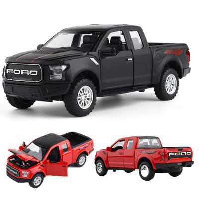1/32 F150 Alloy Car Model Simulace Raptor Pickup Zvukové a světelné dveře