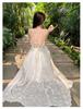 French Halterneck Strappy Summer Dress - Women's Elegant Beach Chiffon Long Dress for Vacation (2026)
