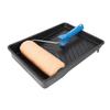 Silverline Paint Roller & Tray Set