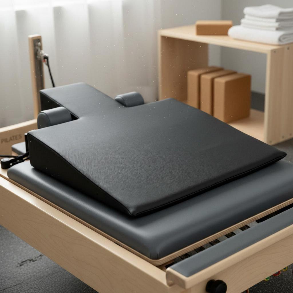 Pilates Core Support Bed Aid Supportive Upholstered Ramp Long-Lasting