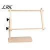 Adjustable Embroidery Stand Table Stand, Cross Stitch Hoop for Lap Multi-angle or Top Tapestry, Wooden Holder Bead Frame