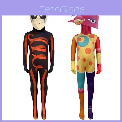 Magical Circus Cosplay Bodysuit Jumpsuit For Women Halloween Pomni Role Play