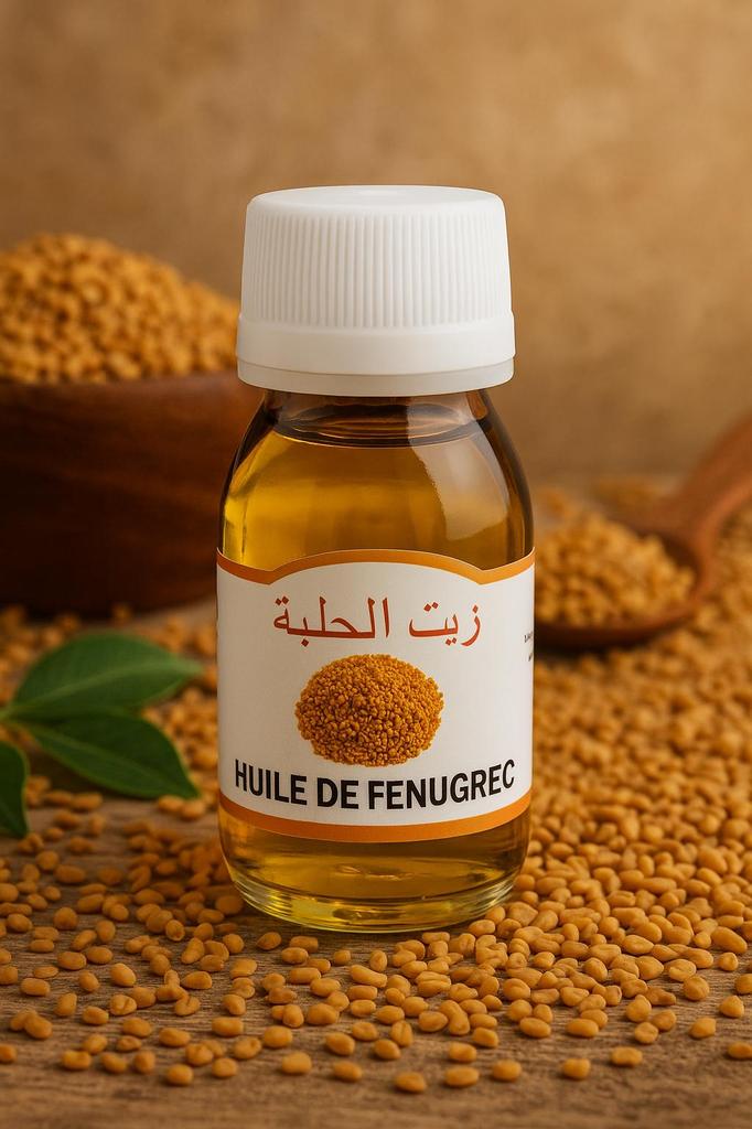 Fenugreek Oil 30ml – Moroccan Natural Hair & Skin Care | Growth, Strength & Nourishment