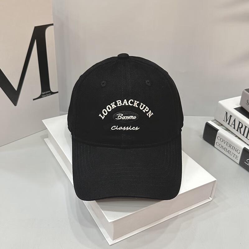 Women s Letter Embroidered Soft-Top Baseball Cap One Size