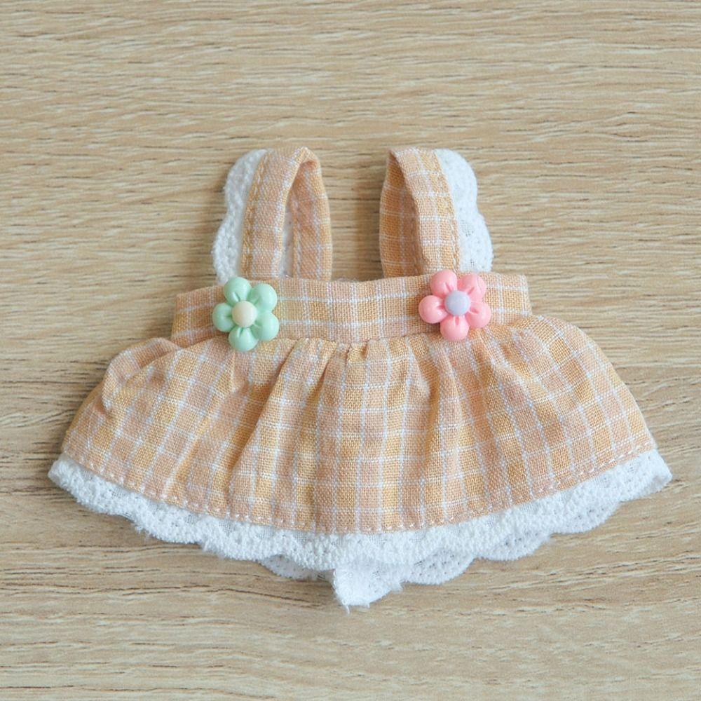 10cm Cotton Doll Clothes Fashion Doll PU Leather Pants Casual Wears Skirt Clothes for 1/12 BJD Dolls Clothes Accessories