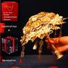 Goldenes Handstrauß DIY-Set: Hochwertiges goldenes Braut- & Brautjungfern-Geschenk für eine chinesische Hochzeit