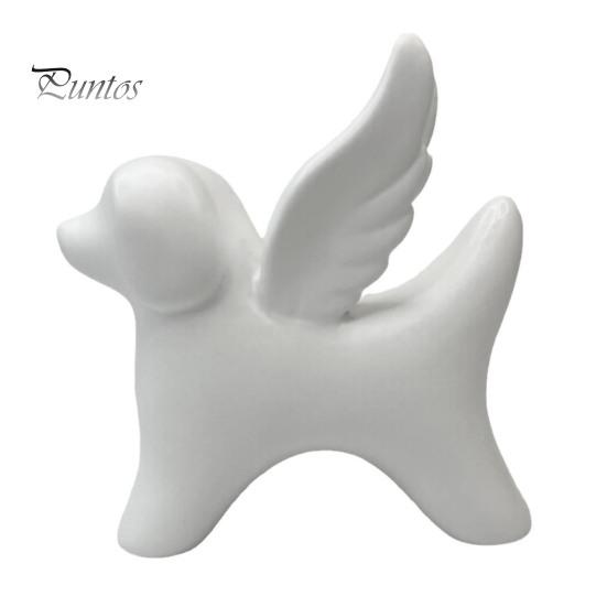 

Статуэтка ангела-собаки, мемориальная статуэтка щенка с крыльями, скульптура ангела-собаки из смолы для выражения сочувствия в связи с утратой собаки, подарок для сада и домашнего декора белый