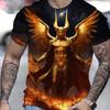 2025 Personalised Design Streetwear Men's T-Shirt Summer Oversized Casual Loose Short Sleeves Tee Fashion Male 3D Printed Tshirt