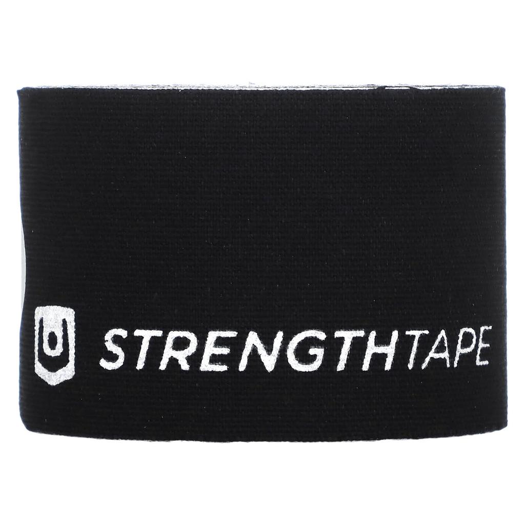 Kinesiology Tape, Black, 20 Precut Strips