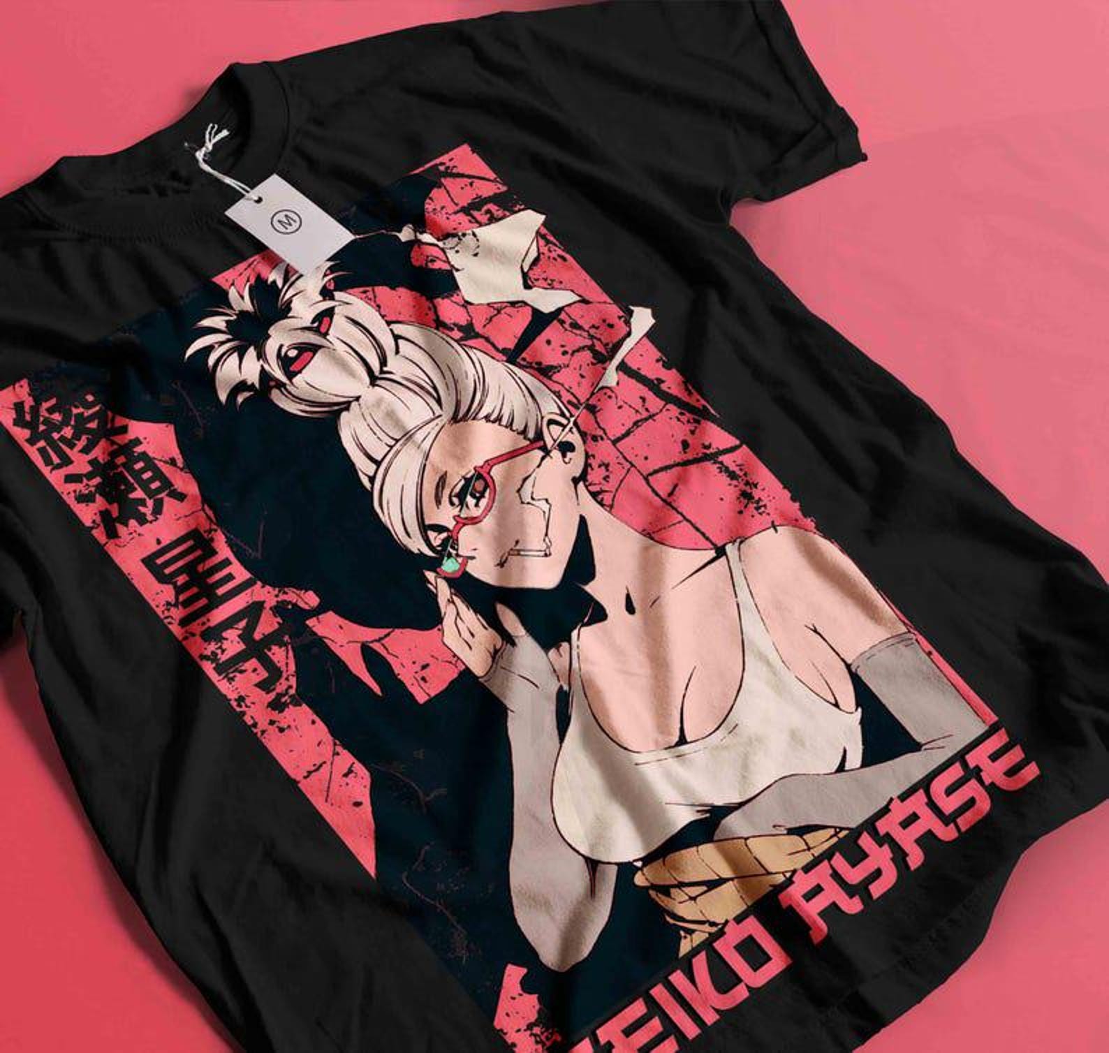 Vintage Anime Graphic Tee, Unisex Manga Shirt / japanese anime XL