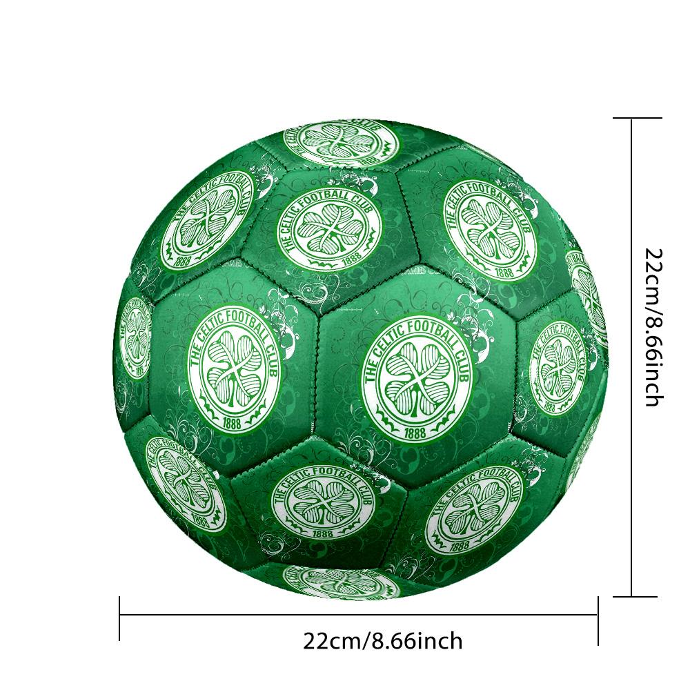 Celtic FC teamIndoor Soccer Ball Colorful All Ages Machine Stitched PVC Competition Ready Durable High-Bounce