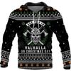 Vzor Vikings Podzim Pánské mikiny s kapucí Viking Mythology Potisk Unisex Pulovr Street Punk Bundy pro volný čas Kabát