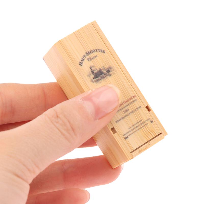 1 Set Oyuncak Bebek Evi Minyatür Simülasyon Kırmızı Şarap Kutusu Modeli Yemek Aksesuarları Oyuncak Bebek Evi Dekorasyonu İçin Çocuklar İçin Taklit Oyun Oyuncakları