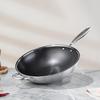 Debo Thüringen 304 Edelstahl Antihaft-Wok 34cm