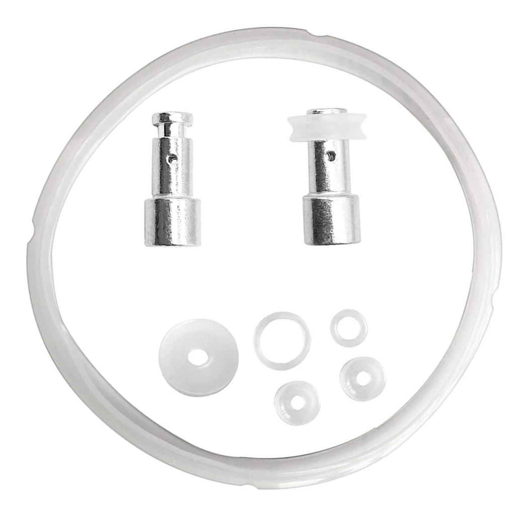 Set plutitoare și etanșare garnitură siliconică transparentă Set de schimb pentru oală sub presiune electrică pentru oală sub presiune electrică de 5/6QT