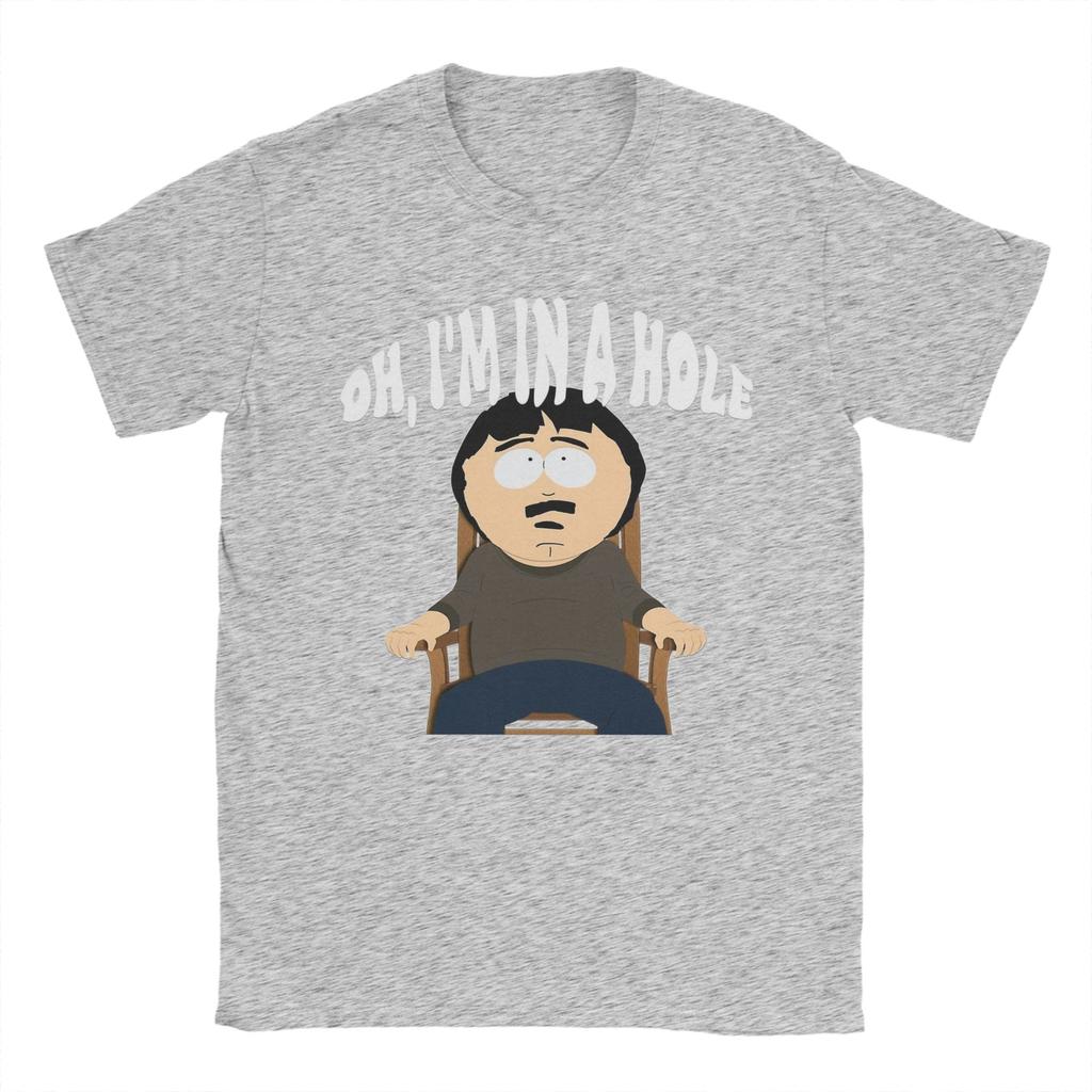 Randy Marsh SouthParks Unisex T Shirt Funny Tee Shirt Short Sleeve Round Neck TShirts 100 Cotton Graphic Clothes