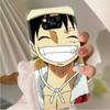 AD62 One Piece Luffy Clear Case for Samsung A04 A14 A23 A34 A54 M23 M33 M52 M53 Realme 10 9 C30S C35 C55 VIVO Y02 Y21 Y33S Y51 X80 V25 Cover