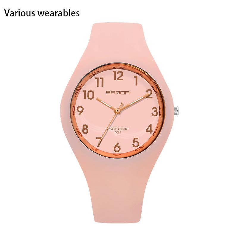 Jelly Is A New Type of Women's Electronic Watch Small Personality Fashion Trend Electronic Quartz Women's Watch