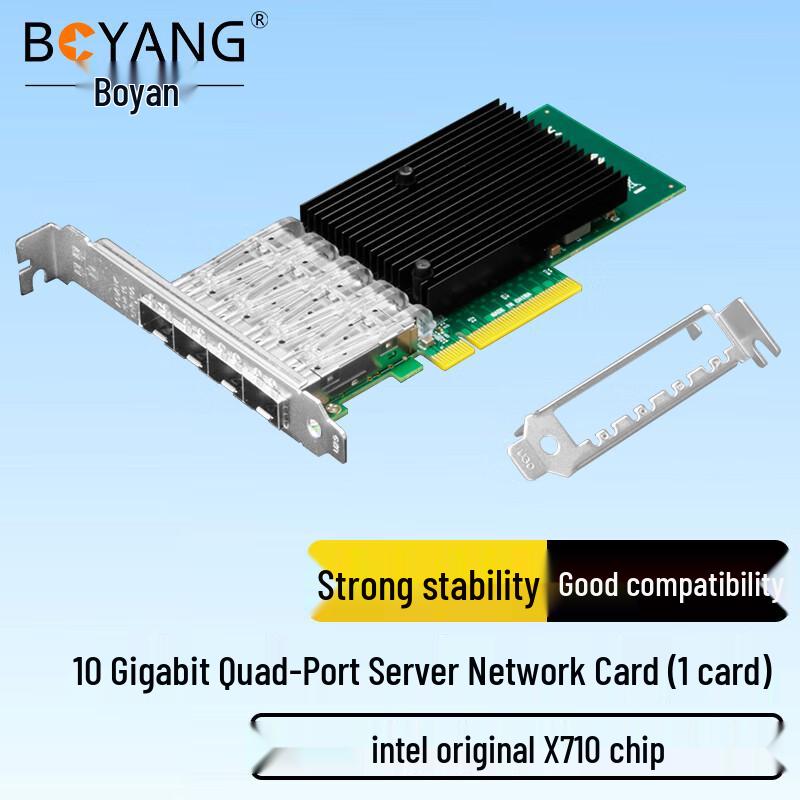 Boyang Intel PCI-E Server Network Adapter (CN Version)