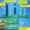 Transparent Fish Tank Hatchery Slotted Design Breeding Isolation Box  Isolation