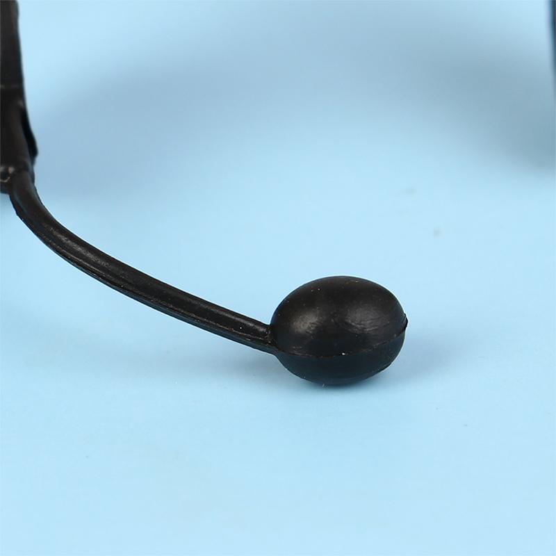 

10 шт. аксессуары для кукол, мини-гарнитура, модель, черный ушной крючок, гарнитура, замена куклы