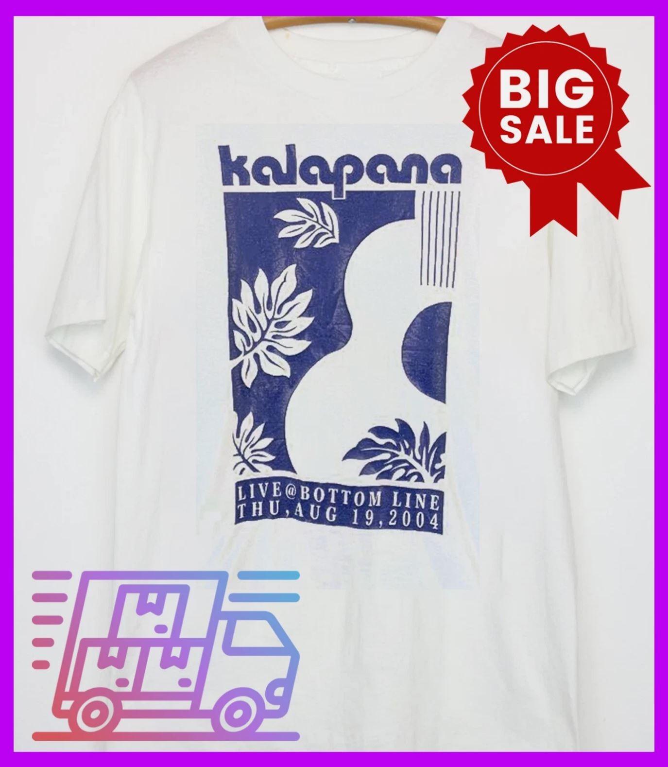 Kalapana Band Live Botton Line Thu Aug 19 2004 T-shirt Unisex T-Shirt XXXXL