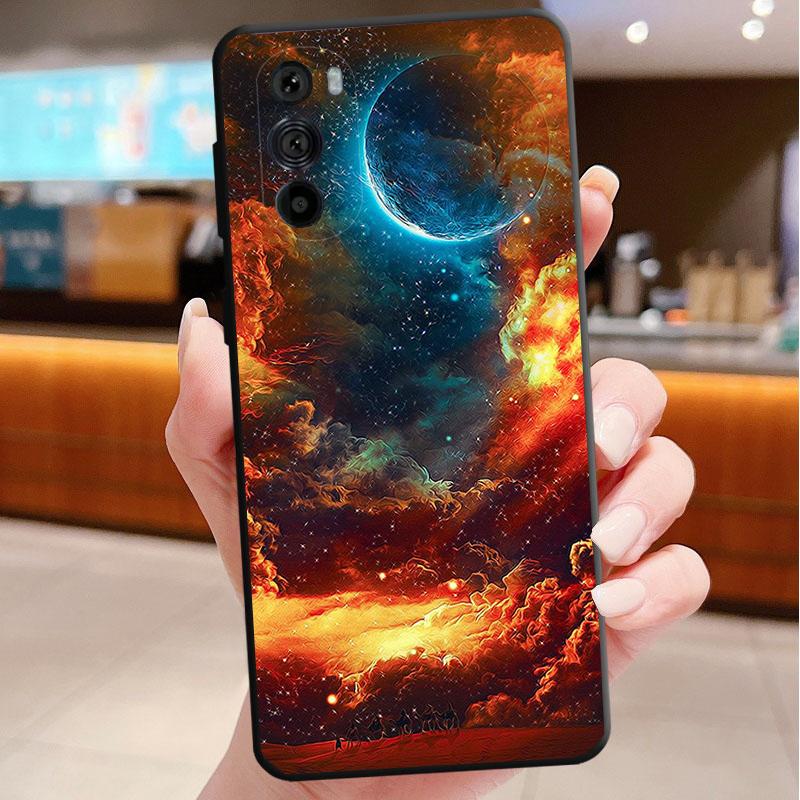 

Universe Space Planet Funda Phone Case For Motorola Edge 50 40 Pro 60 50 40 30 Ultra Neo Fusion Moto G Play G Stylus G Power G G Stylus 5G 2023