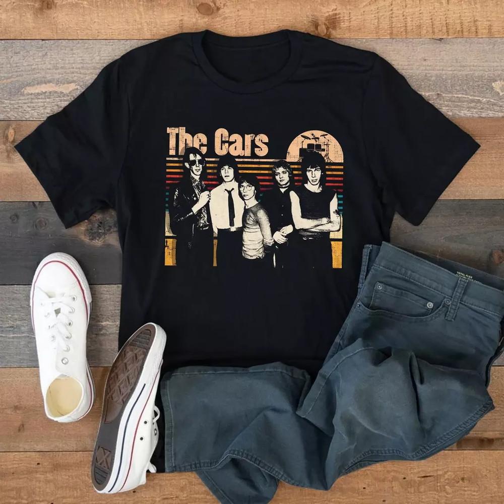 

1979 The Cars Candy O Vintage Tour Band Rock Tee Shirt 70s T Shirt S5XL CAO09 Unisex T-Shirt M